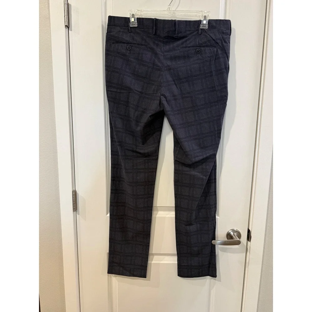PT01 Pantaloni Torino Kinetic Ultimate Trouser Grey Plaid Fabrizio Giugiaro 52‎